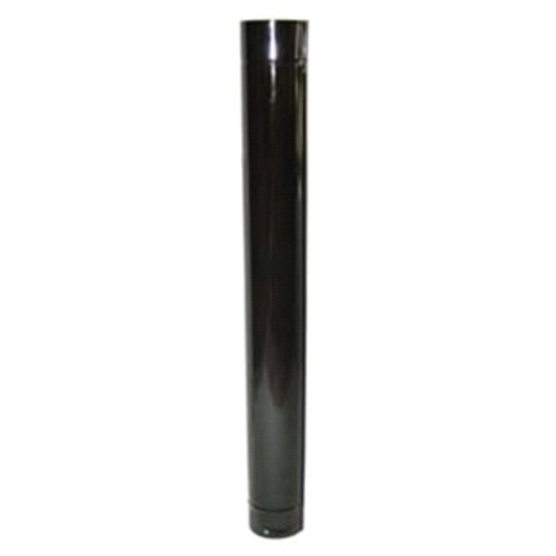 TUBO S/PARED Ø 120-1000mm vitrificado negro THECA