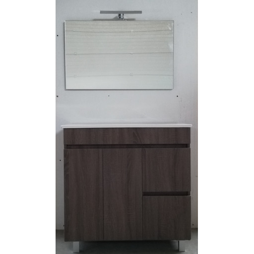 MUEBLE CASCAIS 80cm britania P2G2 (lav+esp+aplique) ACCUA