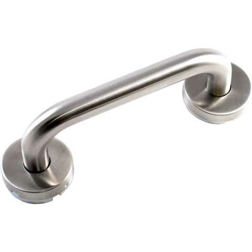 MANILLON INOX "L" CURVA c/ROSETA (400X19mm) ref. 28400 MICEL