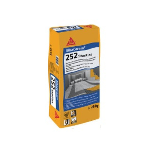 SIKA CERAM-252 STARFLEX Blanco (25kg) SIKA