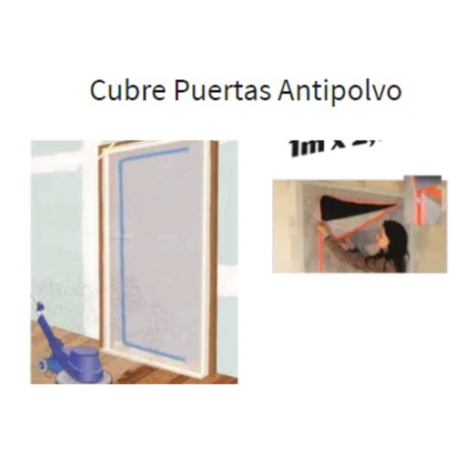 CUBRE PUERTAS ANTI POLVO HERPIN