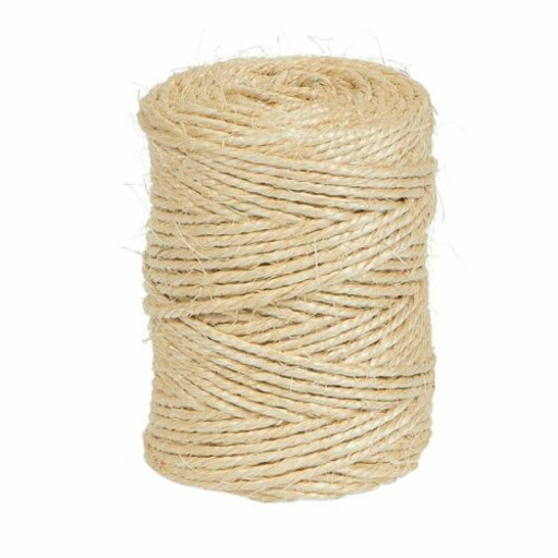 BOBINA SISAL 2 CABOS BLANCO 750g. (cuerda)