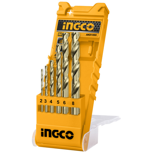 JUEGO 6 BROCAS METAL INGCO AKD1055