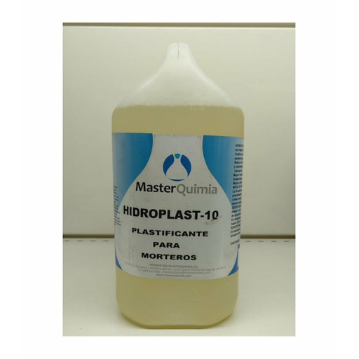 PLASTIFICANTE MORTEROS HIDROPLAST 5L MASTERQUIMIA