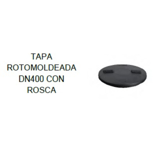 TAPA REALCE DN 400 PARA FOSA SEPTICA (no incluye realce) PREMIER