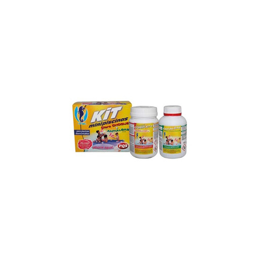 HIP KIT MINIPISCINAS (CLORO+ANTIALGAS) PQS