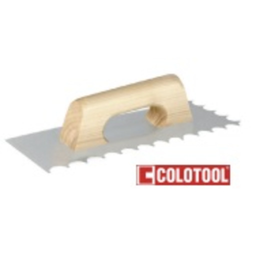 LLANA DENTADA R10 ACERO TEMPLADO COLOTOOL 280X120 MM