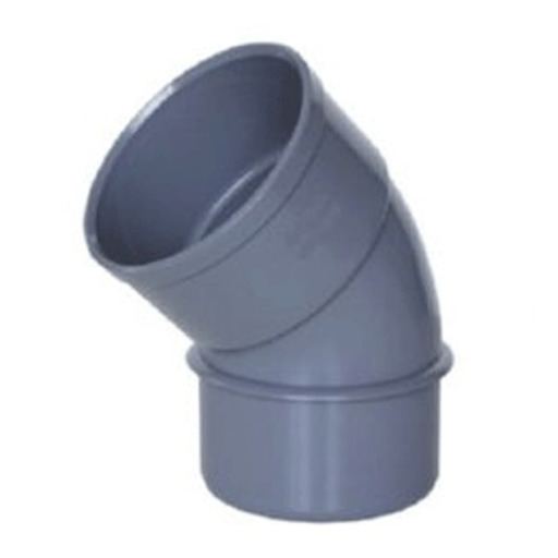 CODO HM Ø 110-45º PVC ADEQUA 1001301