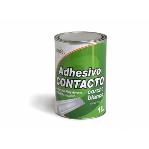 ADHESIVO CORCHO BLANCO (techopan) Bote t/presion 1L GYMCOL