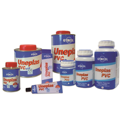 PEGAMENTO PVC UNEPLAS Bote plastico 500 ml con pincel GYMCOL