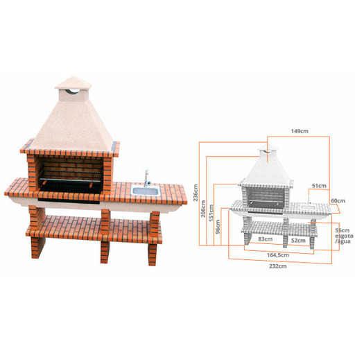 BARBACOA REF.139 (con grifo)