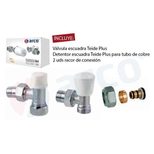 KIT CALEF.MANUAL ESCUADRA 1/2"xØ 16 multicapa compres ARCO