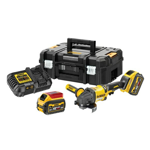 AMOLADORA sin escobillas XR FLEXVOLT 54V Li-Ion 6A DEWALT DCG418T2-QW