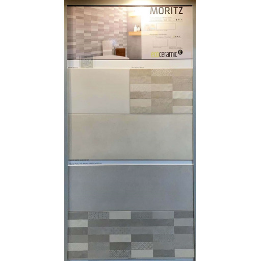 AZULEJO P.B.RECT. DECOR MORITZ 33,3x100 WARM ECOCERAMIC