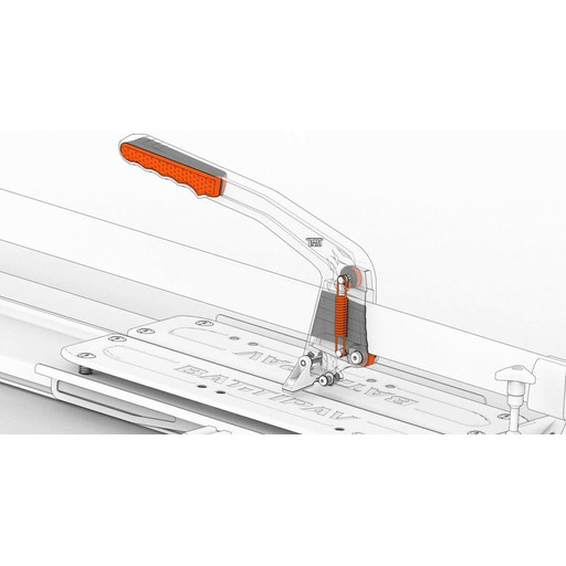 CORTADORA CERAMICA MANUAL 160cm (aluminio) corta 163cm + 2 discos