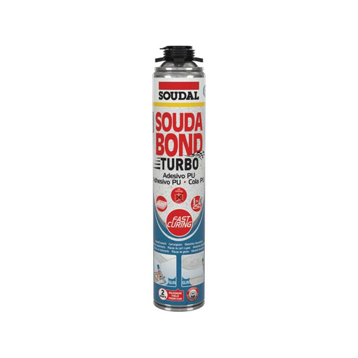 Espuma Adhesiva Soudabond Turbo Pistola (7500ml) SOUDAL