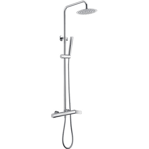 GRAN DUCHA LUGO acero inox304 (monomando+extens) LUG/019