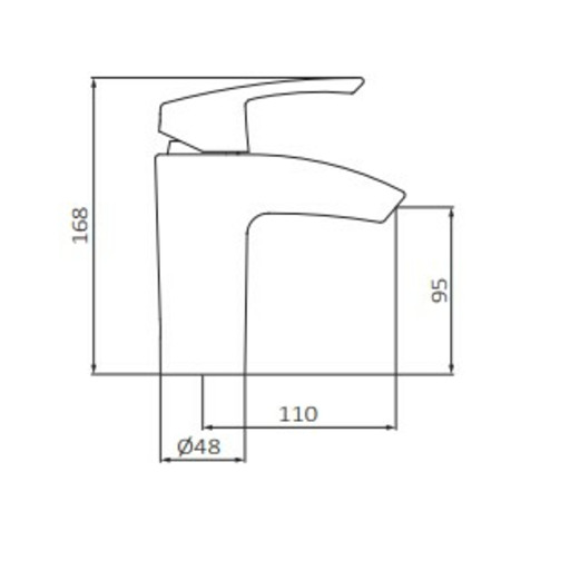 GRIFO PREMIER M. LAVABO CASCADA REF 50520500 GRB