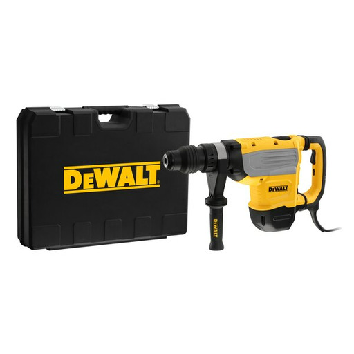 MARTILLO COMBI 8Kg 1600w 48mm 13.3J D25733K-QS DEWALT