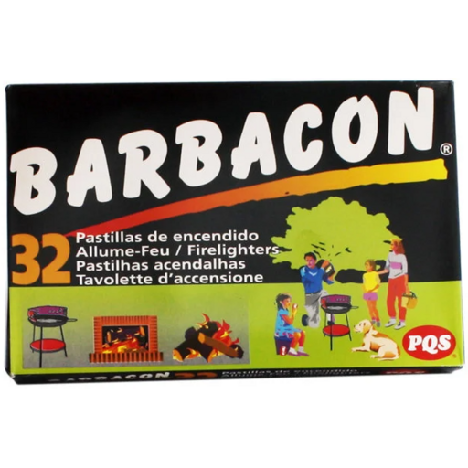 PASTILLA ENCENDIDO BARBACON 32 DOSIS (cj 24) PQS