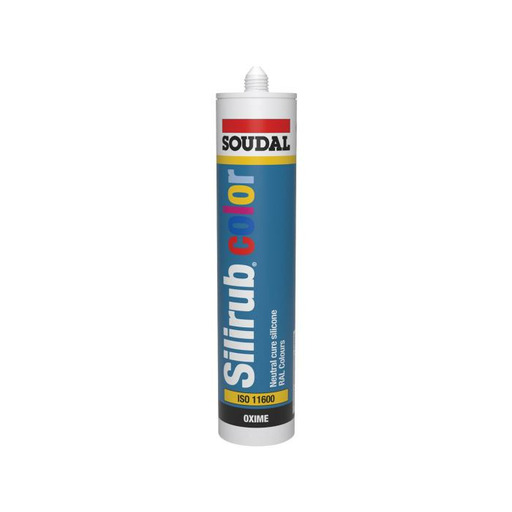 Silicona Construcción Neutra Gris Antracita RAL.7016 (290ml) SOUDAL