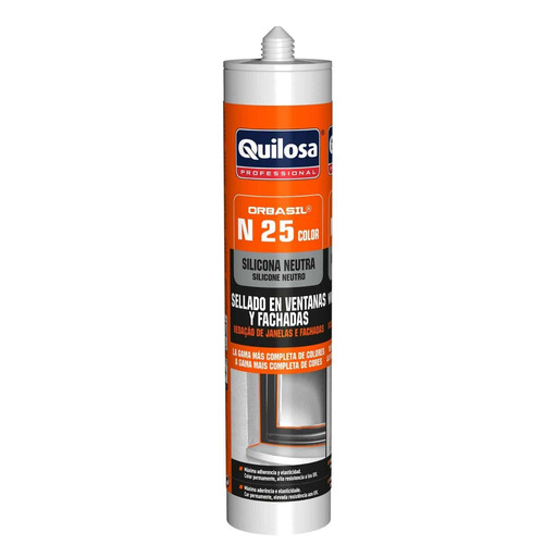 SILICONA NEUTRA RAL 5010 AZUL GENCIANA ORBASIL N-25 COLOR (300ml) QUILOSA