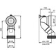 CODO PVC INODORO OUTLINE T682067 IDEAL