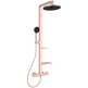 GRAN DUCHA CERATHERM ALU+ 260mm ROSE (termost+columna fija) IDEAL BD583RO