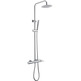 GRAN DUCHA LUGO acero inox304 (monomando+extens) LUG/019