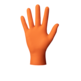 GUANTES GOGRIP naranja de nitrilo t.L Cj=50uds MERCATOR