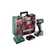 TALADRO ATORNILLADOR PERCUSIÓN BATERÍA 18vSB18L SET TALLER METABO