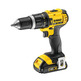 TALADRO PERCUTOR 18V 60Nm Li-Ion1.5A (2uds)+maletín DEWALT DCD785C2-QW